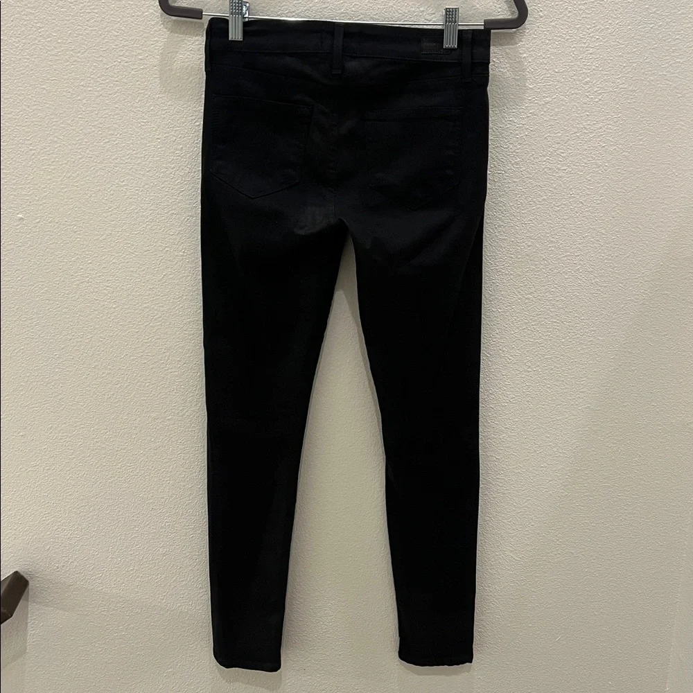 Paige Verdugo Ankle Zip black Skinny Jeans size 26 - Picture 7 of 13